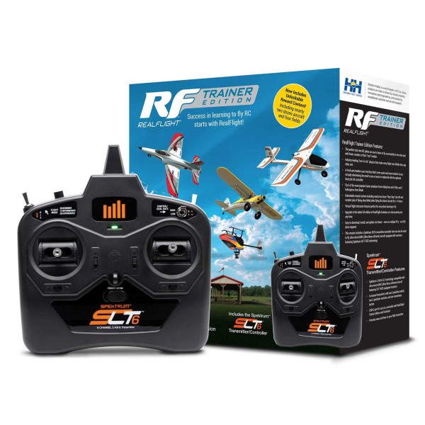 Realflight Trainer Edition with SLT6 Transmitter/Controller