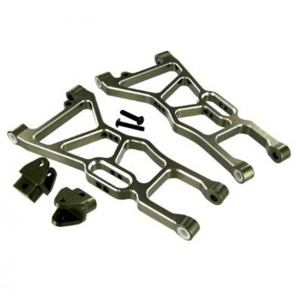 Redcat Racing Aluminum Front Lower Suspension Arms with Shock Mounts (2)