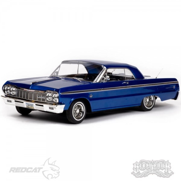 Redcat Racing SixtyFour - Functional 1/10 RTR Hopping Lowrider, Blue