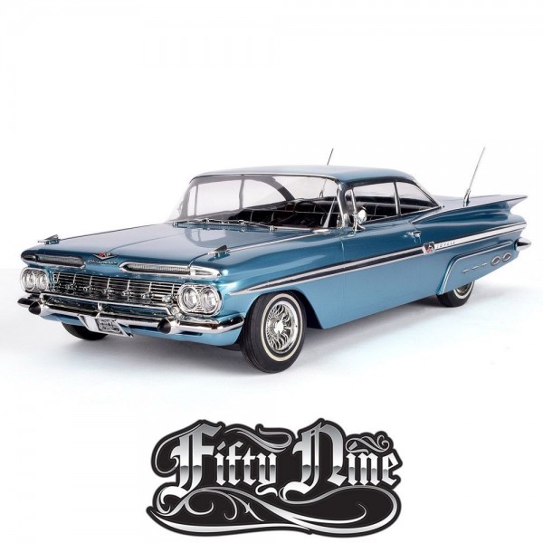 Redcat Racing REDCAT SIXTYFOUR RC CAR - 1:10 1964 CHEVROLET IMPALA HOPPING LOWRIDER BLUE EDITION