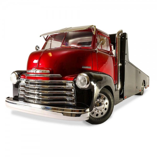 Redcat Racing 1/10 Custom Hauler - 1953 Chevrolet Cab Over Engine - Candy Red