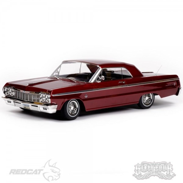 Redcat Racing SixtyFour Fully Functional 1/10 RTR Hopping Lowrider, Red