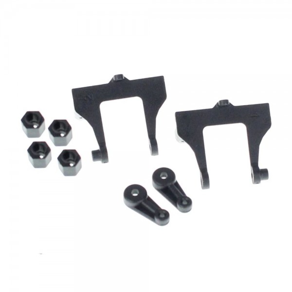 Redcat Racing Plastic Servo Mounts, Horns, and Wheel Hexes Set