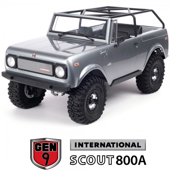 Redcat Racing Gen9 1/10 International Harvester Scout 800A, Graphite