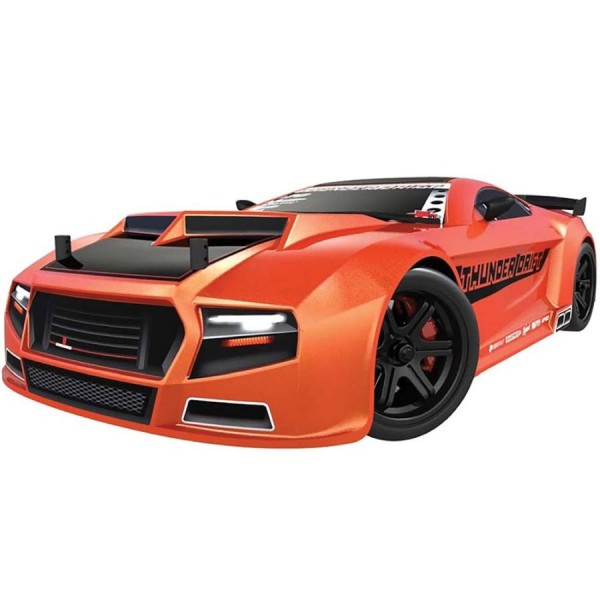 Thunder Drift 1/10 4WD Belt Drive drifting car, orange