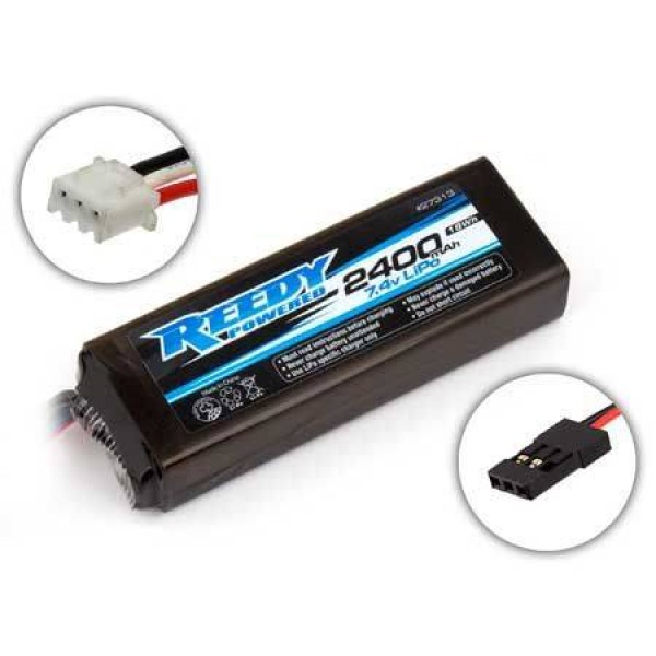 Reedy LiPo Flat Battery 2400mAh 7.4V (2S)