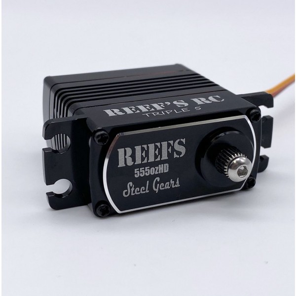 Reefs RC 555HD V2 High Torque Digital High Voltage Coreless Servo 0.17/555 @ 7.4V