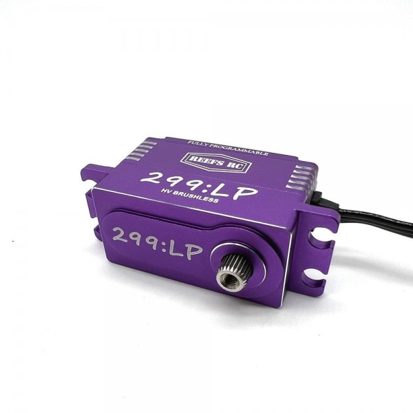 Reefs RC 299LP Special Edition Purple High Speed High Torque Low Profile Brushless Servo .0.57/313 @ 8.4V