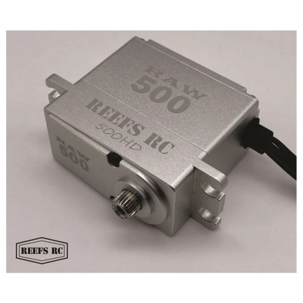 Reefs RC Raw 500 High Torque High Speed HV Waterproof Brushless Servo .095/500 @7.4V