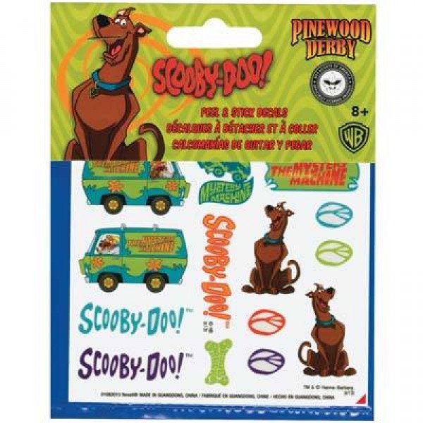 Scooby-Doo Peel & Stick Decal Sheet