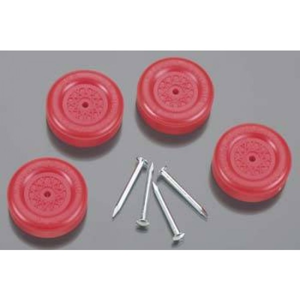 Official BSA Wheel & Axle Set Red