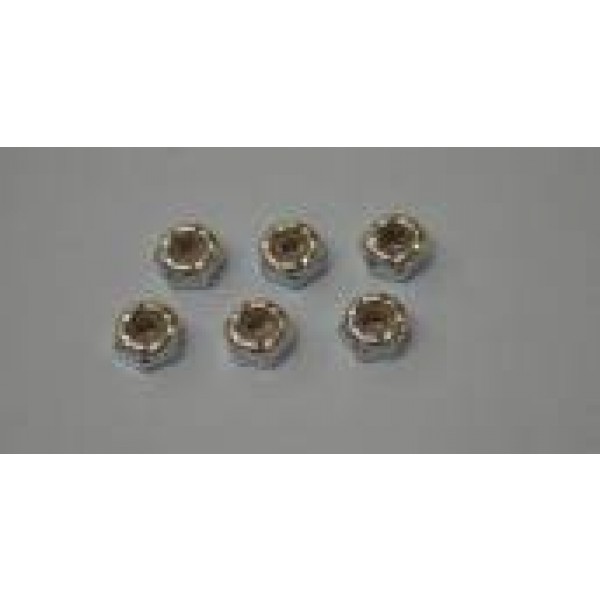 7207 Front Wheels Locknuts 5-40 (6)