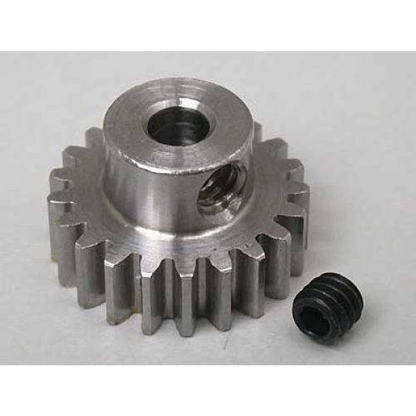 RRP Steel Alloy Motor Pinion Gear 1/8"/.6 Mod, 21T