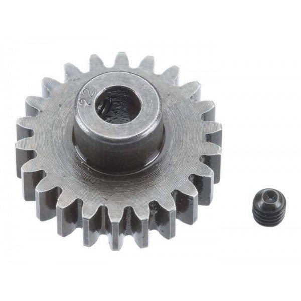 RRP Extra Hard Steel 5mm Bore 22T Mod1 Pinion