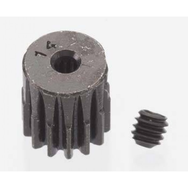RRP Hard Blackened Steel Mini Pinion 2mm, 0.5 Mod 14T