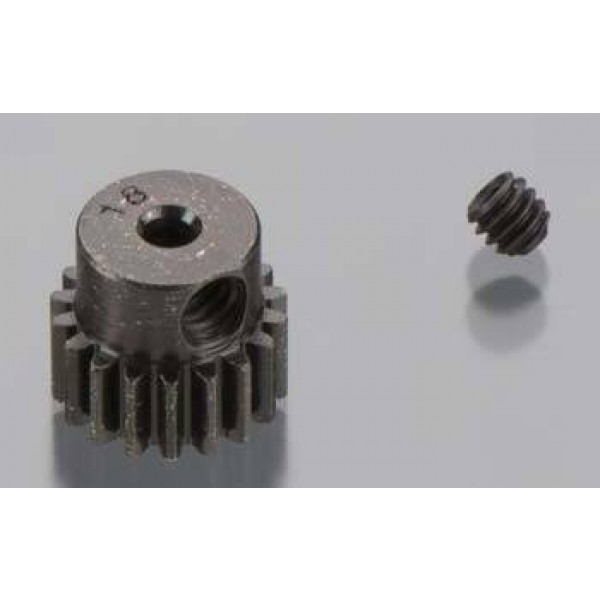 RRP Hard Blackened Steel Mini Pinion 2mm, .5 Mod 18T