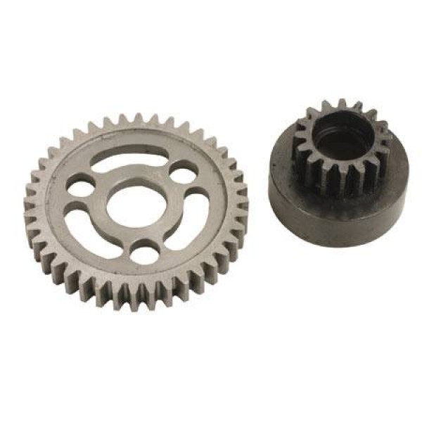 RRP Extra Hard Spur & Clutchbell, 40T/16T (Revo)