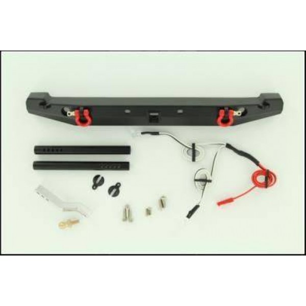 Rock Lizard Designs Aluminum Rear Bumper W/ LED Lights B Type