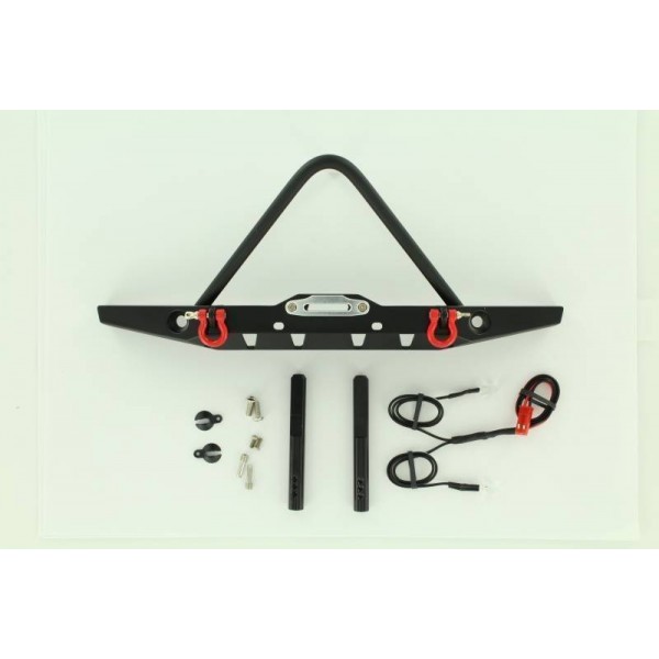 Rock Lizard Designs Aluminum Front Bumber with LED Shackle E Type