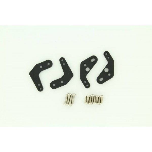 Rock Lizard Designs Aluminum Adjustable Shock Bracket Black