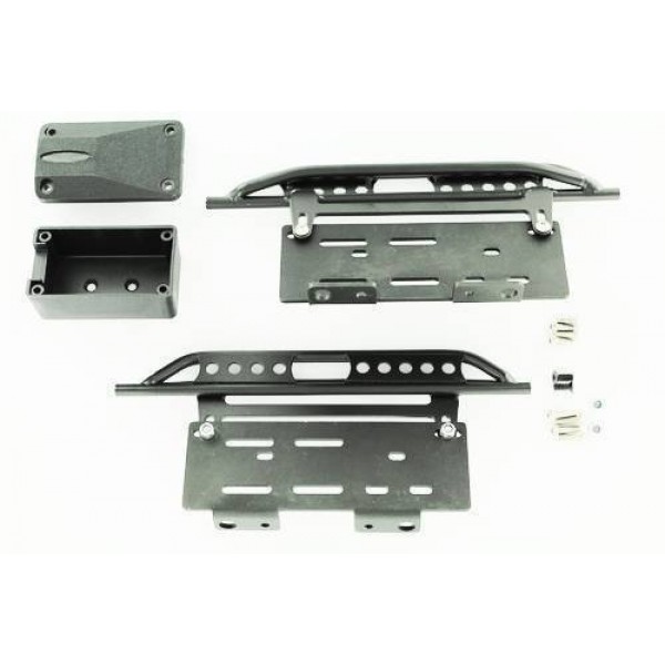 Rock Lizard Designs Aluminum Tubular Style Rock Rails Black