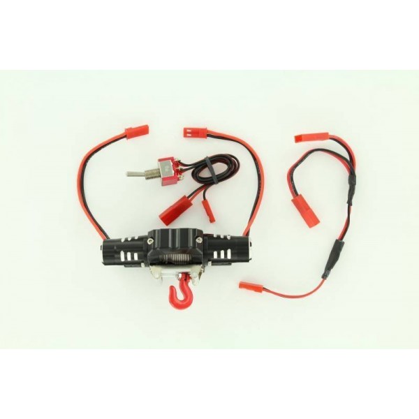 Rock Lizard Designs Billet Dual Motor Heavy Duty Electic Winch Black