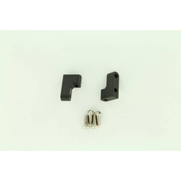 Billet Servo Mount Set, Black