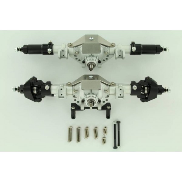 Rock Lizard Designs Billet Front and Rear Axle Set (Complete)