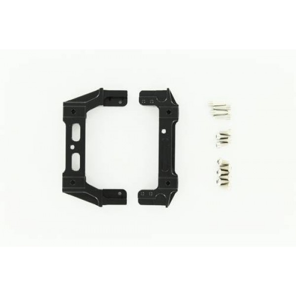 Rock Lizard Designs Billet Front & Rear Bumper Mount (Black) Gecko X10