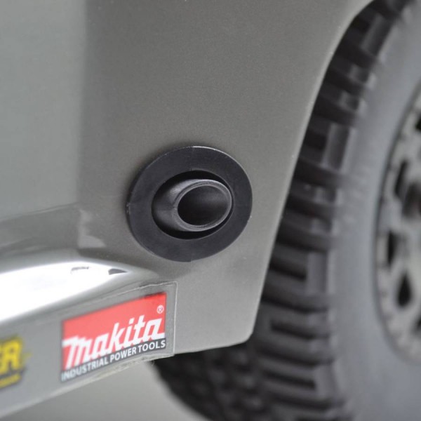 RPM 1/10 Side Exit Mock Exhaust Tips. Black (2)