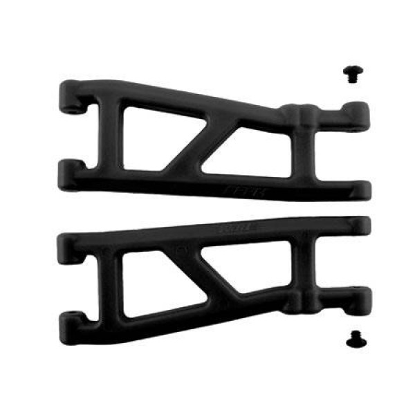 70742 Rear A-Arms Black SC10/T4
