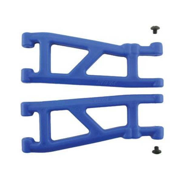 70745 Rear A-Arms Blue SC10/T4