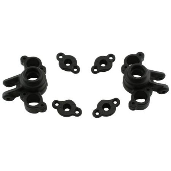 73162 Axle Carriers Black 1/16 Slash