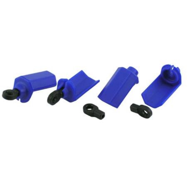 80405 Shock Shaft Guard Blue TRA Nitro Slash (4)