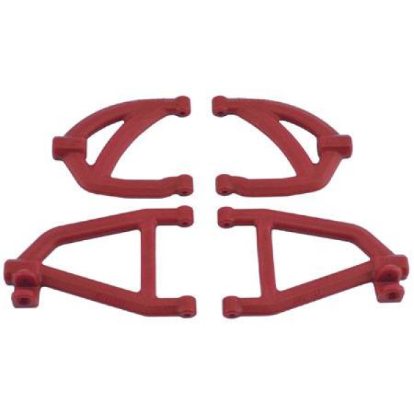 80679 Red Rear A-Arms 1/16 Scale