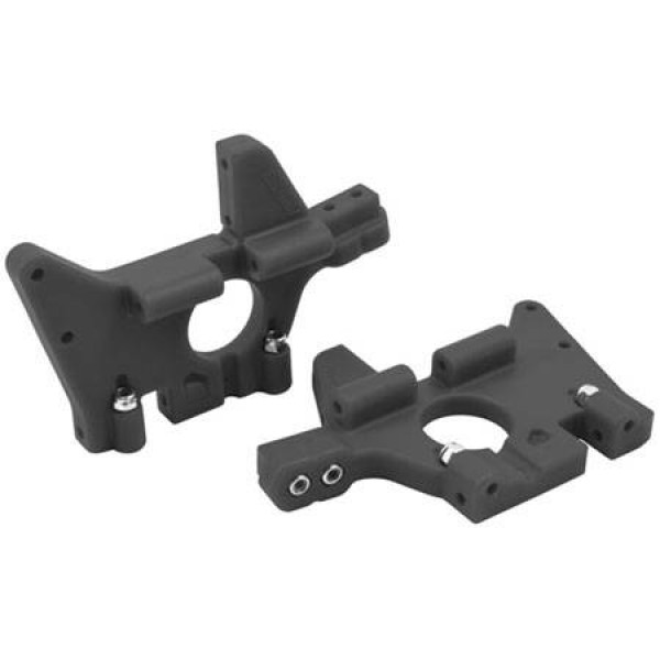 81062 Front Bulkheads T/E-Maxx Black