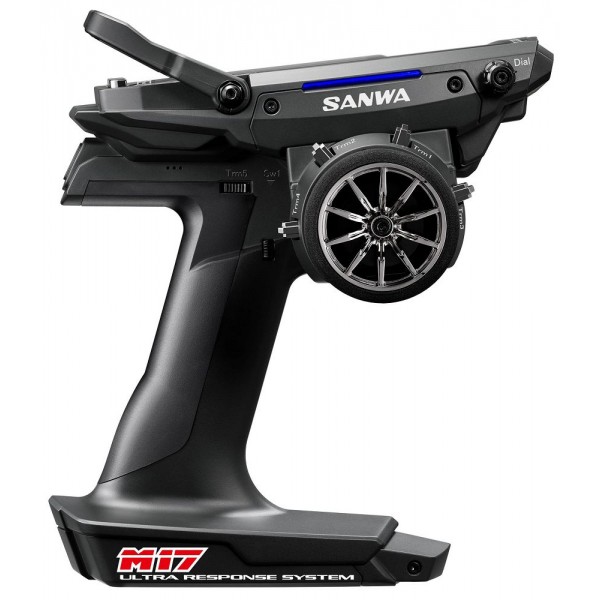 Sanwa M17 FH5 4-Channel 2.4GHz Radio System with RX-491 Receiver
