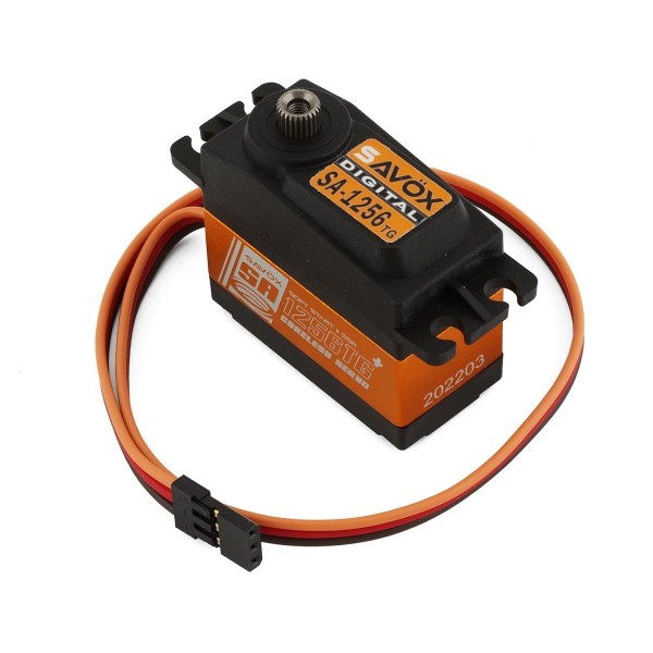 Savox Standard Size Coreless Digital Servo with Soft Start, 0.15sec / 277oz @ 6V
