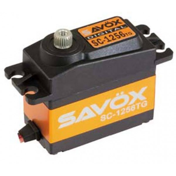 Savox Black Edition Standard Size Coreless Digital Servo, .15/277 @6V