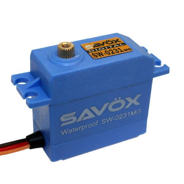 Savox Waterproof Standard Digital Servo, .15/208 @6.0V