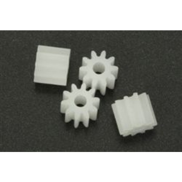 Scaleauto Nylon Pinions 10 Tooth for 2mm motor shaft