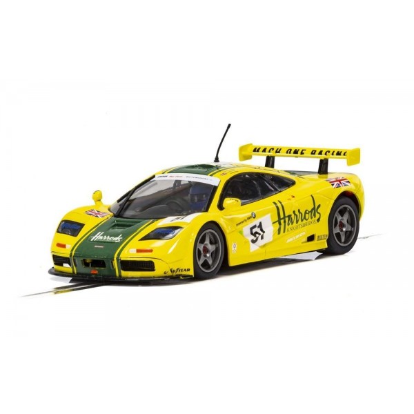 Scalextric 1/32 McLaren F1 GTR, Harrods, DPR/Lights
