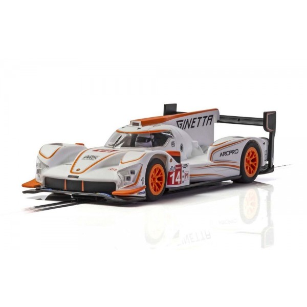 Scalextric Ginetta G60-LT-P1 No 14, White/Orange