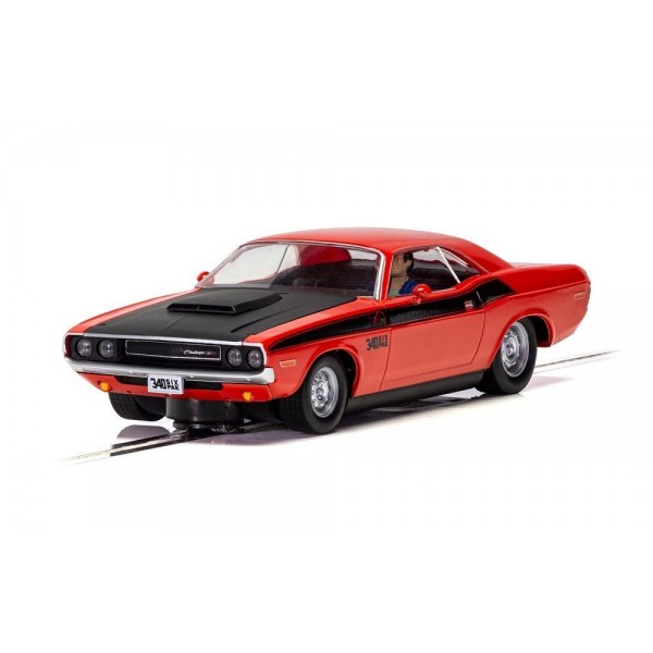 Scalextric Dodge Challenger - Red & Black