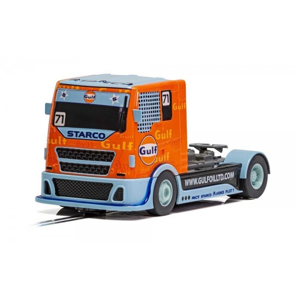 Scalextric 1/32 Gulf Racing Truck, Digital Plug Ready