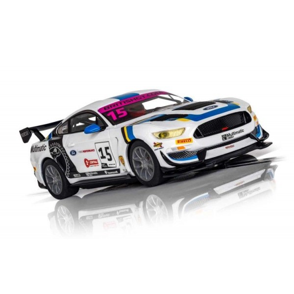 Scalextric 1/32 Ford Mustang GT4, British GT 2019 - Multimatic Motorsports