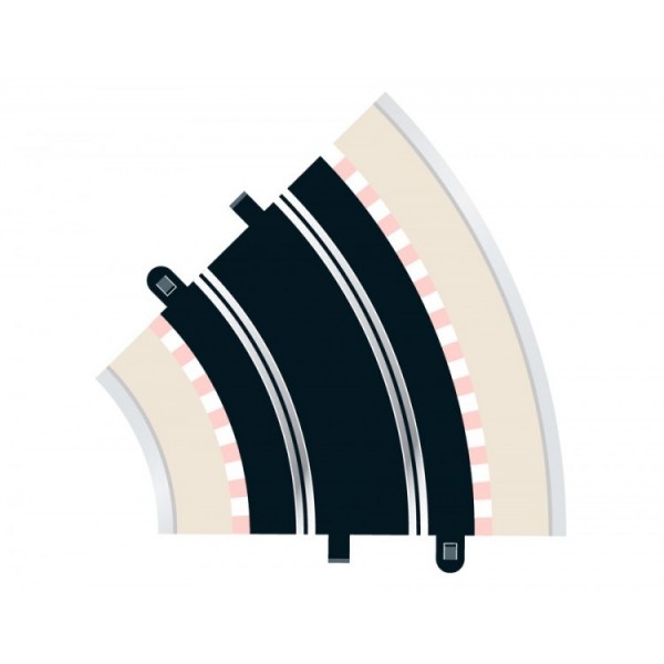 Scalextric Radius 2 45 degree Curves (2)