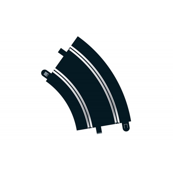 Scalextric 45 degree Radius 2 Banked Curve Tracks (2)