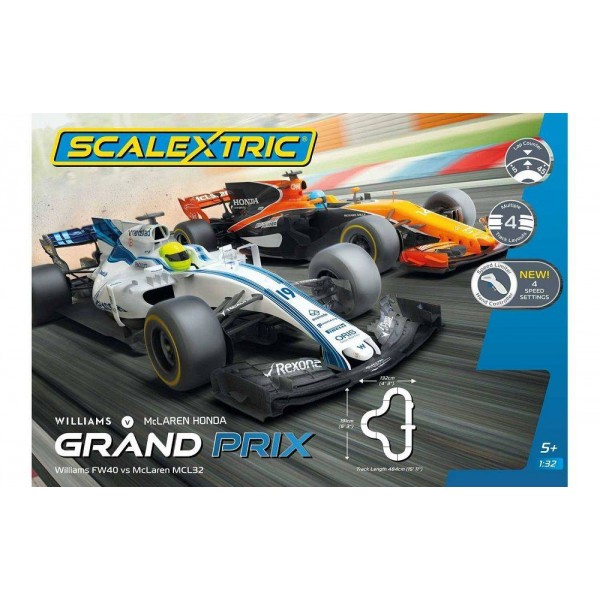 Scalextric Grand Prix Set Williams FW40 vs Mclaren MCL32