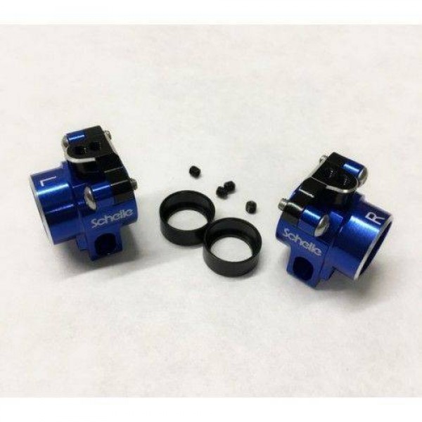 Schelle Aluminum Hub Set for B6.1 (blue)